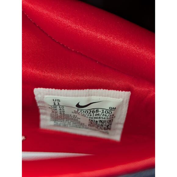 Nike React Leo SB Size 11 White Midnight Navy FD0268-100 - Picture 3 of 9